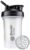 BlenderBottle Classic V2 Shaker Bottle Perfect for Protein Shakes and Pre Workout, 20-Ounce, Clear/Black