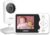 Baby Monitor with Camera and Audio, 2.4″ LCD Screen Video Baby Monitor No WiFi Night Vision, Portable Baby Camera Monitor VOX Pan-Tilt-Zoom Alarm and 1000ft, Ideal for Baby/Elderly/Pet