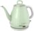 Electric Gooseneck Kettle, 1L 1500W Fast Boil, 100% Stainless Steel BPA Free Pour-Over Coffee & Tea Kettle, Water Boiler with Auto Shut & Boil-Dry Protection, Green