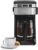 Hamilton Beach Programmable Coffee Maker, 12 Cups, Front Access Easy Fill, Pause & Serve, 3 Brewing Options, Black (46310)