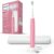 PHILIPS Sonicare Electric Toothbrush with DiamondClean Brush Head, Phillips Sonicare Rechargeable Toothbrush with Pressure Sensor, Travel Case, Sonic Electronic Toothbrush (Pink)