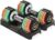 Adjustable Dumbbells Set 12.5LB/22.5LB Pair, 1-Sec Fast Adjustable 5 Weights by Turning Handle, Premium Comfort Non-slip Metal Dumbbells with Tray, Compact Size for Full Body Home Workout