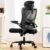 Marsail Ergonomic Office Chair: Office Computer Desk Chair with High Back Mesh and Adjustable Lumbar Support Rolling Work Swivel Task Chairs with Wheel 3D Armrests and Headrest