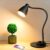 BOHON LED Desk Lamp with USB Charging Port 3 Color Modes Dimmable Reading Light Intelligent Induction Auto Dimming Task Lamp Flexible Gooseneck Table Lamp for Bedside Office, AC Adapter Include