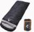 Large 0 Degree Sleeping Bags for Adults Cold Weather Sleeping Bag Camping Winter Below Zero 20 15 Flannel Big and Tall XXL