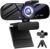 1080P Webcam with Microphone,Plug and Play USB Computer Camera for Conferencing, Laptop/PC,Zoom/Skype/Facetime/YouTube