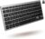 Macally Small Wireless Keyboard | Compact Keyboard | Mini Keyboard for PC (Slim and Quiet) Perfect Portable Keyboard for Laptop, Desktop PC, Surface, Chromebook, Notebook – Space Gray