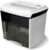 Aurora AU1285MD Compact Desktop-Style High Security 12-Sheet Micro-Cut Paper and CD/Credit Card/Junk Mail Pullout Basket Shredder, White/Black