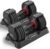 Mangko Adjustable Dumbbell Set 25LB Dumbbells Weight 5 in 1 Weight Dumbbell with Anti-Slip Nylon Handle, Suitable for Home Gym Exercise Equipment