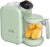 Baby Food Maker, 5 in 1 Baby Food Processor with Steaming Basket, Auto Cooking & Grinding, Touch Screen Control, Baby Steamer and Blender, Baby Food Puree Maker Warmer Mills Machine (Green)