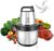 32 Cup Large Capacity Food Processors, Meat Grinder Veggie Chopper with Stainless Steel Bowl 1200W Electric,2 Speed,4 Bi-Level Bladesand Spatula for Baby Food,Meat,Onion,Vegetables,Fruits