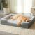 Orthopedic Large Dog Bed, Sofa Dog Bed Large Sized Dog with Egg Crate Foam, Large Dog Bed with Removable Washable Pillow Cover, Waterproof Dog Couch Bed with Anti-Slip Bottom, PET Bed