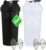 GOMOYO 2-Pack – 28-Ounce Shaker Bottle (White, Black), Blender Protein Shaker Whisk, Bulk Protein Drink and Pre-Workout Shaker Cups, Dishwasher Safe & BPA Free