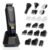 Beard Trimmer, 21 Piece All-in-One Mens Grooming Kit and Hair Clipper, Nose, Ear,Body and Face, Electric Razor with USB Recharge Dock