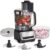 Hamilton Beach Stack & Snap Food Processor and Vegetable Chopper, BPA Free, Stainless Steel Blades, 14 Cup + 4-Cup Mini Bowls, 3-Speed 500 Watt Motor, Black (70585)