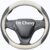 Nappa Leather Slim Stylish Steering Wheel Cover， for Chevrolet Steering Wheel Cover Interior Conversion (white)