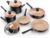 Ninja Pots and Pans Set Non Stick | Extended Life Select Ceramic Cookware Set | 10-Piece Nonstick | PFOA Free | Oven Safe to 350°F | Induction Compatible | CK89010BF