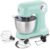 DASH Tilt-Head 3.5qt Stand Mixer 12 Speeds with Paddle, Dough Hook, and Whisk Attaachments- Aqua