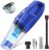 Handheld Vacuum Cordless,Car Hand Vacuum Cordless Rechargeable with Multi Accessories/LED Light,Lightweight Mini Portable Dust Busters Cordless Rechargeable for Car,Office and Home Cleaning