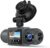 COOAU D30S 4K Dash Cam with GPS Wi-Fi, Front and Inside Dual 2.5K 1080P, Uber Car Camera with Infrared Night Vision, Supercapacitor, 4 IR LEDs, G-Sensor, Parking Mode, Loop Recording