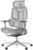 Hbada E3 Air Ergonomic Office Chair, Big and Tall Office Chair – with 3-Zone Dynamic Lumbar Support, 3D Adjustable Headrest, 3D Adjustable Armrests, Swivel Computer Chair, Grey(No Footrest)