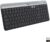 Logitech K585 Multi-Device Slim Wireless Keyboard, Built-in Cradle for Device; for Laptop, Tablet, Desktop, Smartphone, Win/Mac, Bluetooth/Receiver, Compact, Easy Switch, 24 Month Battery – Graphite