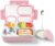 MICEBAY Adult Lunch Box Bento Box for Men Women, Stainless Steel Lunch Container with Soup Bowl & Spoon, Leakproof Design, Dishwasher Safe, Ideal for Meal Prep, 36-oz/4.5 Cup (Pink)