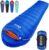 Down Sleeping Bag for Adults 0°F 10°F 15°F 20°F Backpacking Sleeping Bag for Cold Weather with Compression Sack