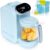 Baby Food Maker, 5 in 1 Baby Food Processor, Smart Control Multifunctional Steamer Grinder with Food Pouches, Puree Blender, Auto Cooking & Grinding, Baby Food Warmer Mills Machine, Blue