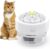 Cat Fountain for Drinking,Wireless Flower Cat Water Fountain, 1L Ultra Silent Cat Water Fountain, Battery Operated Cat Water Fountain,25s Water Flow, 120°Motion Sensor for Cats, Dogs