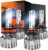 SEALIGHT H11/H9/H8 9005/HB3 Bulbs Combo, 56000LM 6500K Cool White Light Super Bright H11 9005 Fog Bulbs Combo with 15000RPM Cooling Fan, 5 Min Plug-N-Play, Pack of 4