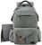 Hap Tim Multi-Function Large Baby Diaper Bag Backpack with Stroller Straps, Insulated Pockets, Changing Pad, Stylish & Anti-Water Material(Gray-5284)