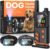 Dog Shock Collar 2 Dogs,4000FT with Flash Light for Night Walks, Dog Training Collar with Remote Control, E Collar with Adjustable Pitch Beep,Vibration and Shock,Rechargeable Waterproof Shock Collar