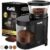 Kaffe Electric Burr Coffee Grinder (5.5oz) w/Adjustable Coarseness Settings – Flat Burr – [New Upgraded Motor ] – Precision Coffee Bean Grinder for Home Use – Black