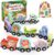 Toys for Toddlers, 11 Magnetic Wooden Animals Train Set, Montessori Toys for Toddlers, Preschool Learning Activities for Kids, Birthday Gifts for Boys, Girls