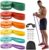 Zacro Resistance Bands, 6 Resistance Levels Pull Up Assistance Bands, Exercise Bands for Men&Women, Heavy Duty Resistance Band Set with Door Anchor, for Working Out, Muscle Training, Physical Therapy