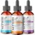 artnaturals Anti-Aging-Set with Vitamin-C Retinol and Hyaluronic-Acid – (3 x 1 Fl Oz / 30ml) Serum for Anti Wrinkle and Dark Circle Remover – All Natural and Moisturizing