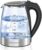 MegaWise Electric Kettle, 1.8L Borosilicate Glass Tea Kettle with LED Light, Auto Shut-Off and Boil-Dry Protection Cordless Kettle Fast Boiling