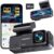 Dash Cam 4K Front, Built-in WiFi GPS Dash Camera for Cars, 3.2″ IPS Screen Dashcam with App Control, Free 32G Card, 170°Wide Angle, 24H ParkingMode, WDR, Night Vision, G-Sensor