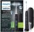 Philips Sonicare ProtectiveClean 5300 Rechargeable Electric Toothbrush, with Pressure Sensor, 3 Cleaning Modes, SmarTimer and QuadPacer, with 2 Bonus Brush Heads, Travel Case, Black, Model HX6423/34