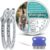 Flea and Tick Collar for Cats – Offers 12-Month Protection, Crafted with Premium Plant Oils, Waterproof, Natural, Safe for Kittens, Includes Free Comb and Tweezers, 13.8 in (2 Packs)